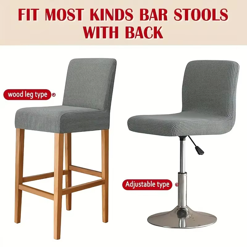 Jacquard Barhocker Stuhlbezug  – Home Bar Lounge Bewertung und Preis
