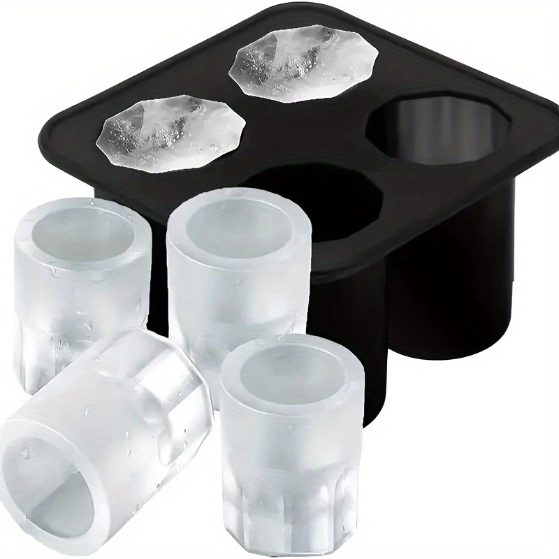 4-Tassen-Form Silikon-Eiswürfe – Ice Mold Sphere Bewertung und Preis
