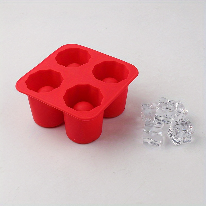 4-Tassen-Form Silikon-Eiswürfe – Ice Mold Sphere Bewertung und Preis